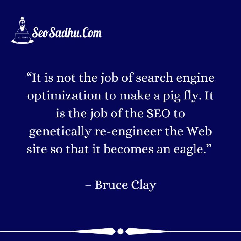 Best SEO Quotes by Bruce Clay