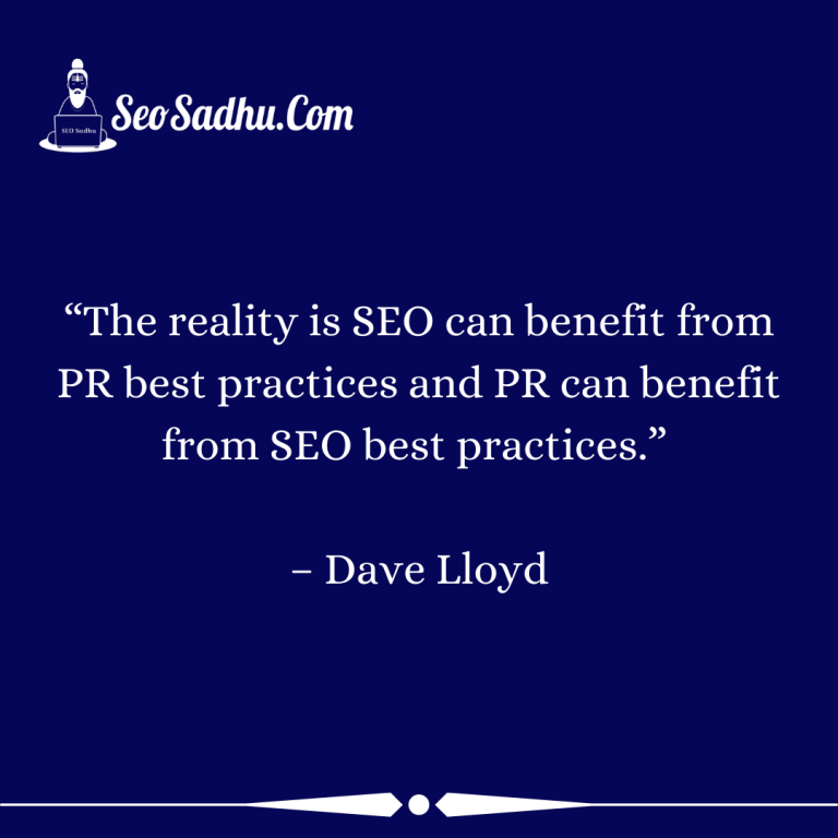 Best SEO Quotes by Dave Lloyd