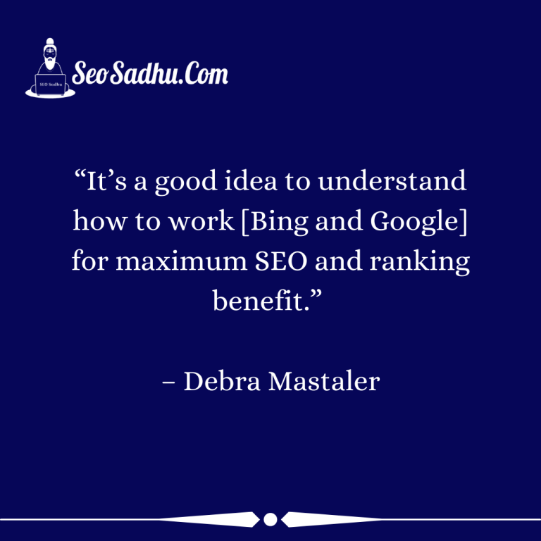 Best SEO Quotes by Debra Mastaler