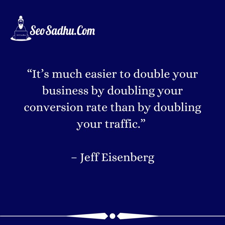 Best SEO Quotes by Jeff Eisenberg