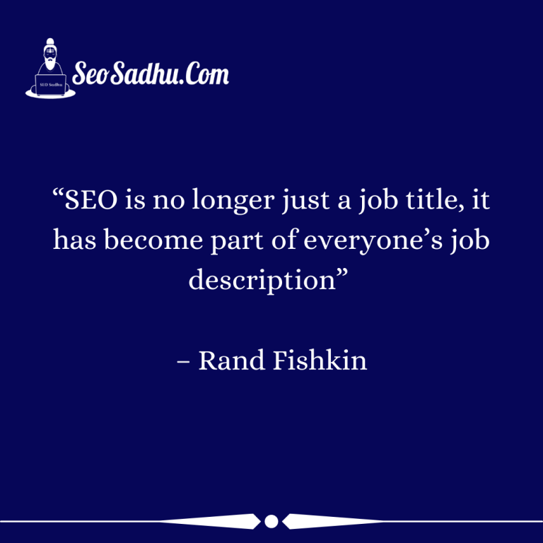 Best SEO Quotes by Rand Fishkin