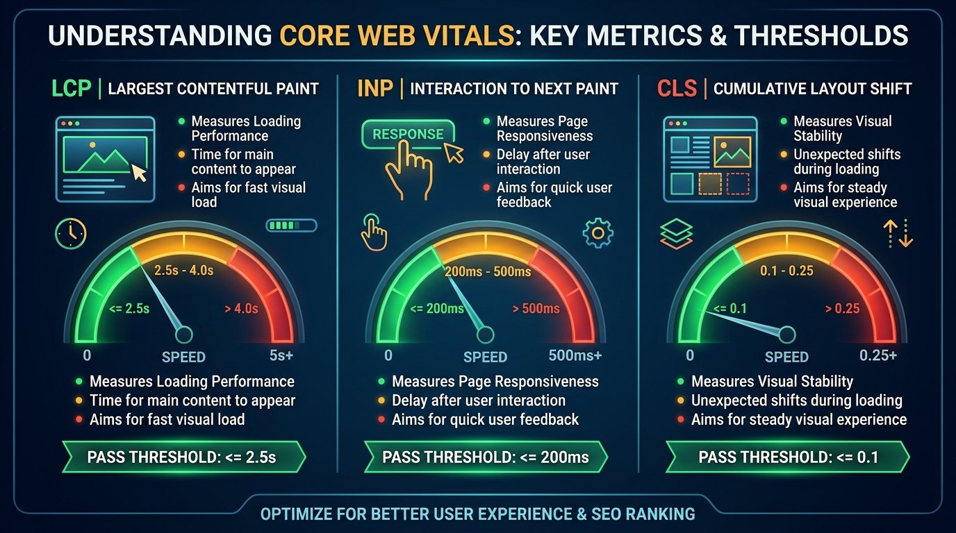 Understanding Core Web Vitals Key Metrics and Pass Thresholds