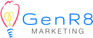 GenR8 Marketing logo